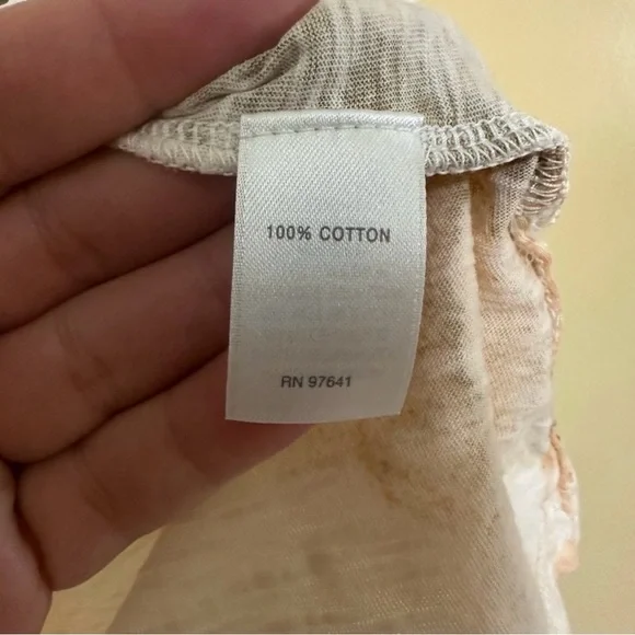 J. Jill Sand Dollar Sailing Seas T-shirt Women L Pastel Pink - Picture 5 of 7